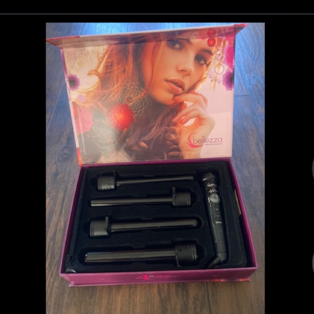 Bellezza 4 in 1 curling iron set